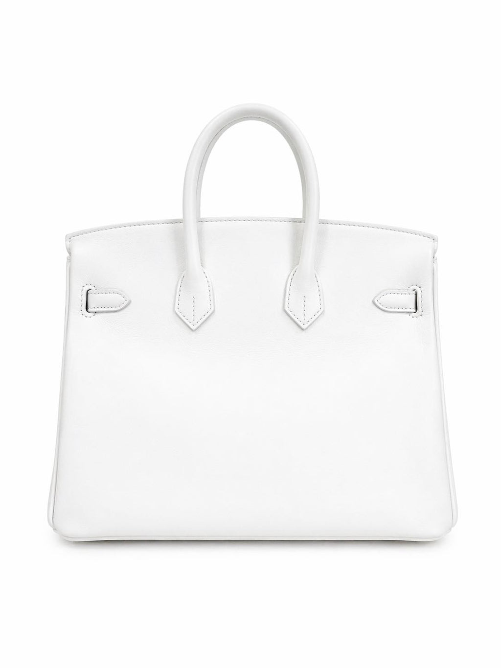 Hermès Birkin 25 in Pure White Swift Leather with Palladium Hardware