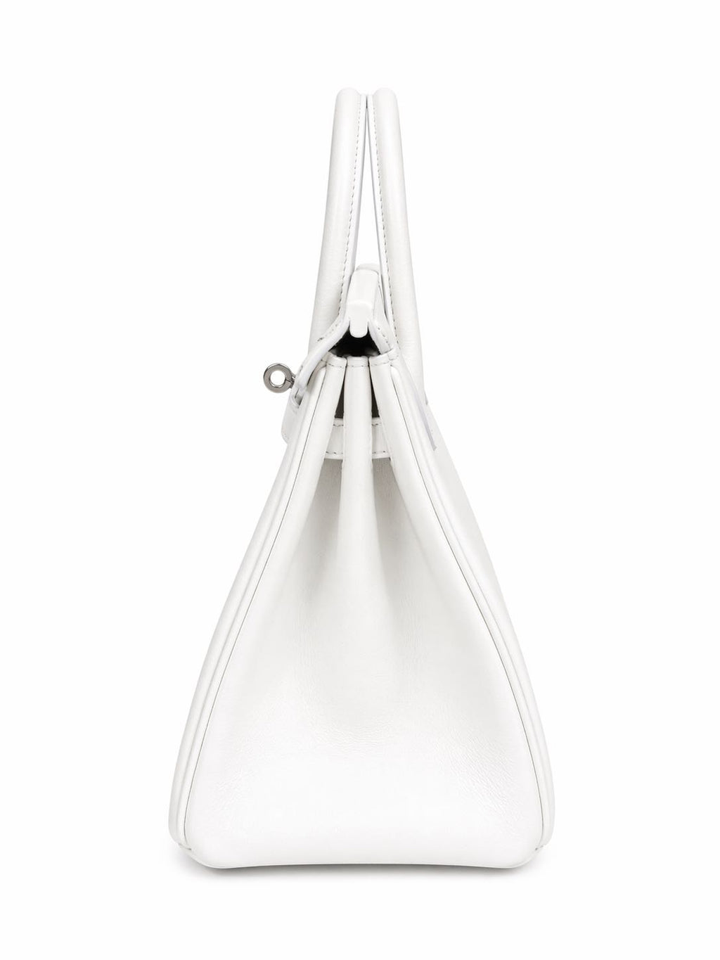 Hermès Birkin 25 in Pure White Swift Leather with Palladium Hardware