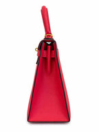 Hermès Kelly 28 in Rose Extreme Epsom Leather with Gold Hardware