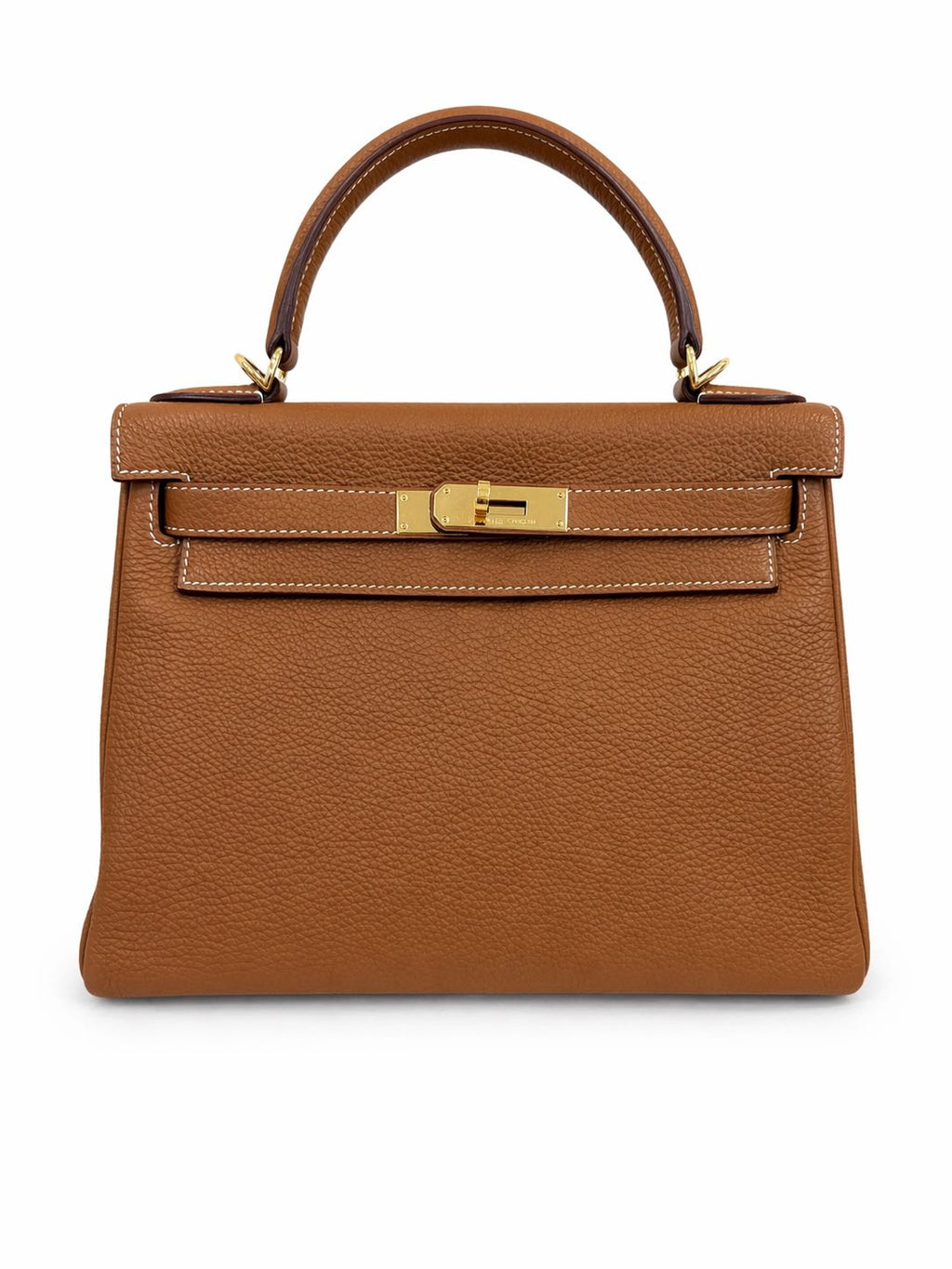 Hermès Kelly 28 in Gold Togo Leather with Gold Hardware