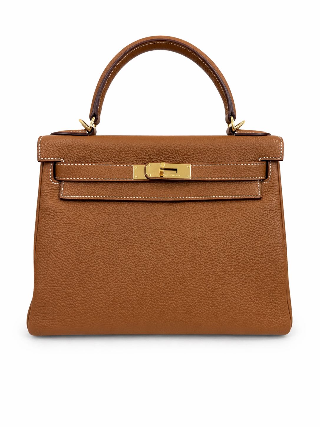 Hermès Kelly 28 in Gold Togo Leather with Gold Hardware