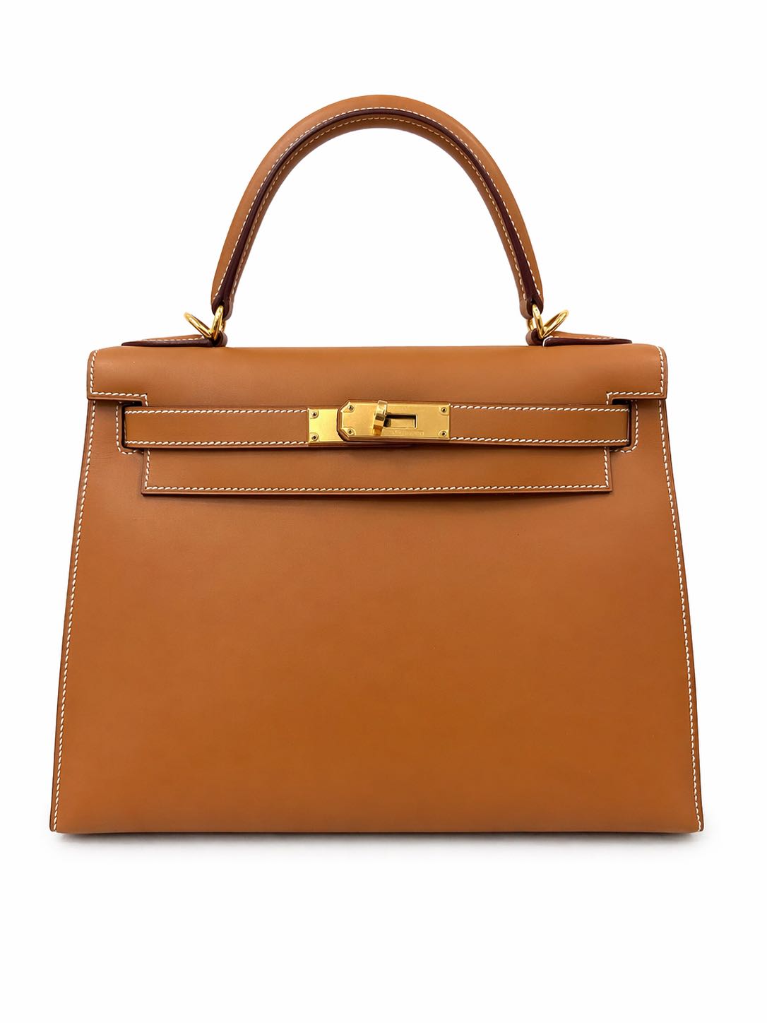 Hermès Kelly 28 Natural Sable in Butler Leather with Gold Hardware