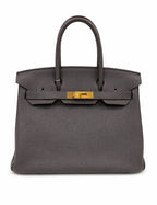 Hermès Birkin 30 in Etain Togo Leather with Gold Hardware