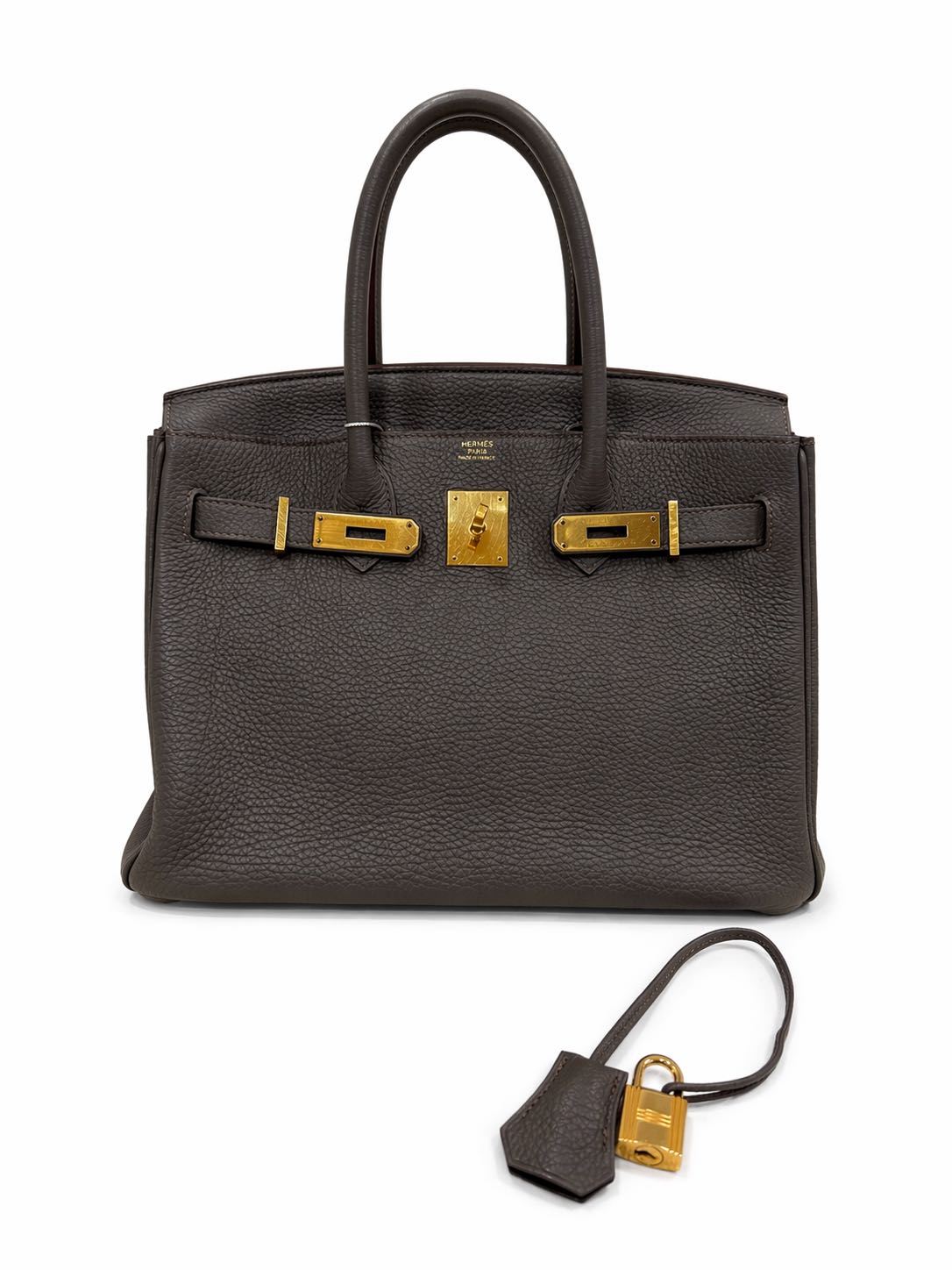 Hermès Birkin 30 in Etain Togo Leather with Gold Hardware