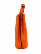Hermès So Kelly 22 Orange in Togo Leather with Palladium Hardware