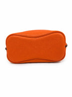 Hermès So Kelly 22 Orange in Togo Leather with Palladium Hardware