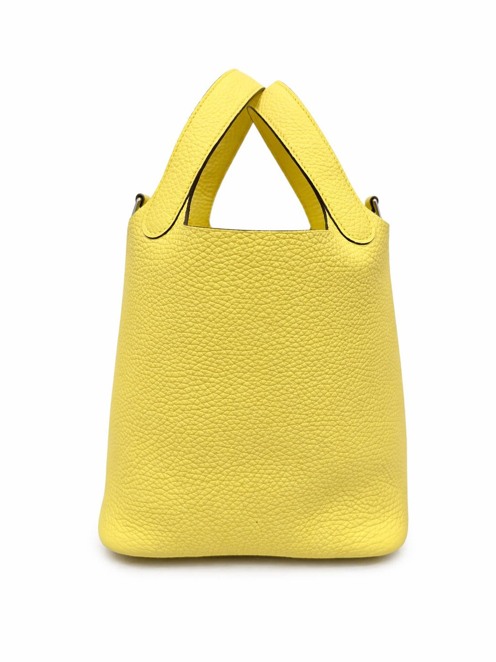 Hermes Picotin 18 in Lime Clemence Leather with Palladium Hardware