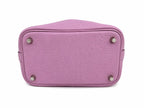 Hermes Picotin 18 in Mauve Sylvester  Clemence Leather with Palladium Hardware