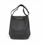 Hermès So Kelly 26 Gris Etain in Togo Leather with Palladium Hardware