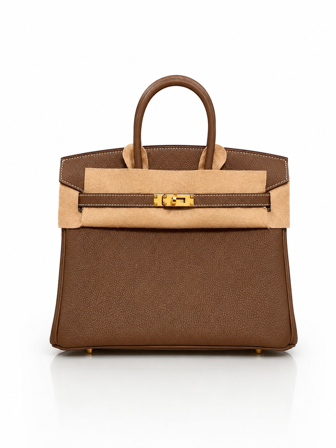 Hermès Birkin 25 in Etoupe Togo Leather with Gold Hardware