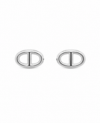 Hermès Chaine d'ancre earrings silver small model