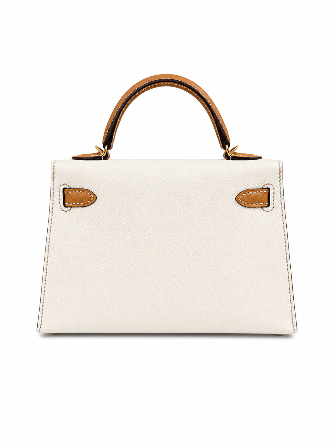Hermès Mini Kelly 20 HSS bag in Craie + Gold and Gold Hardwares