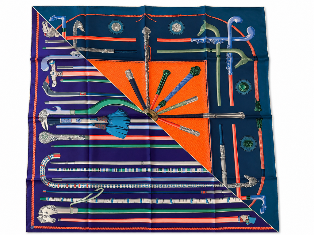 Hermes Carre Twill - Cannes Et Cannes