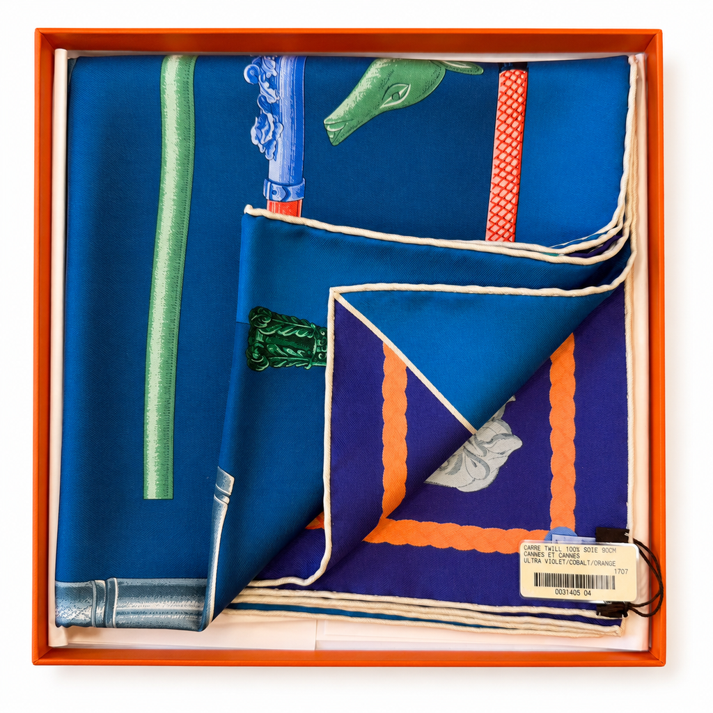 Hermes Carre Twill - Cannes Et Cannes