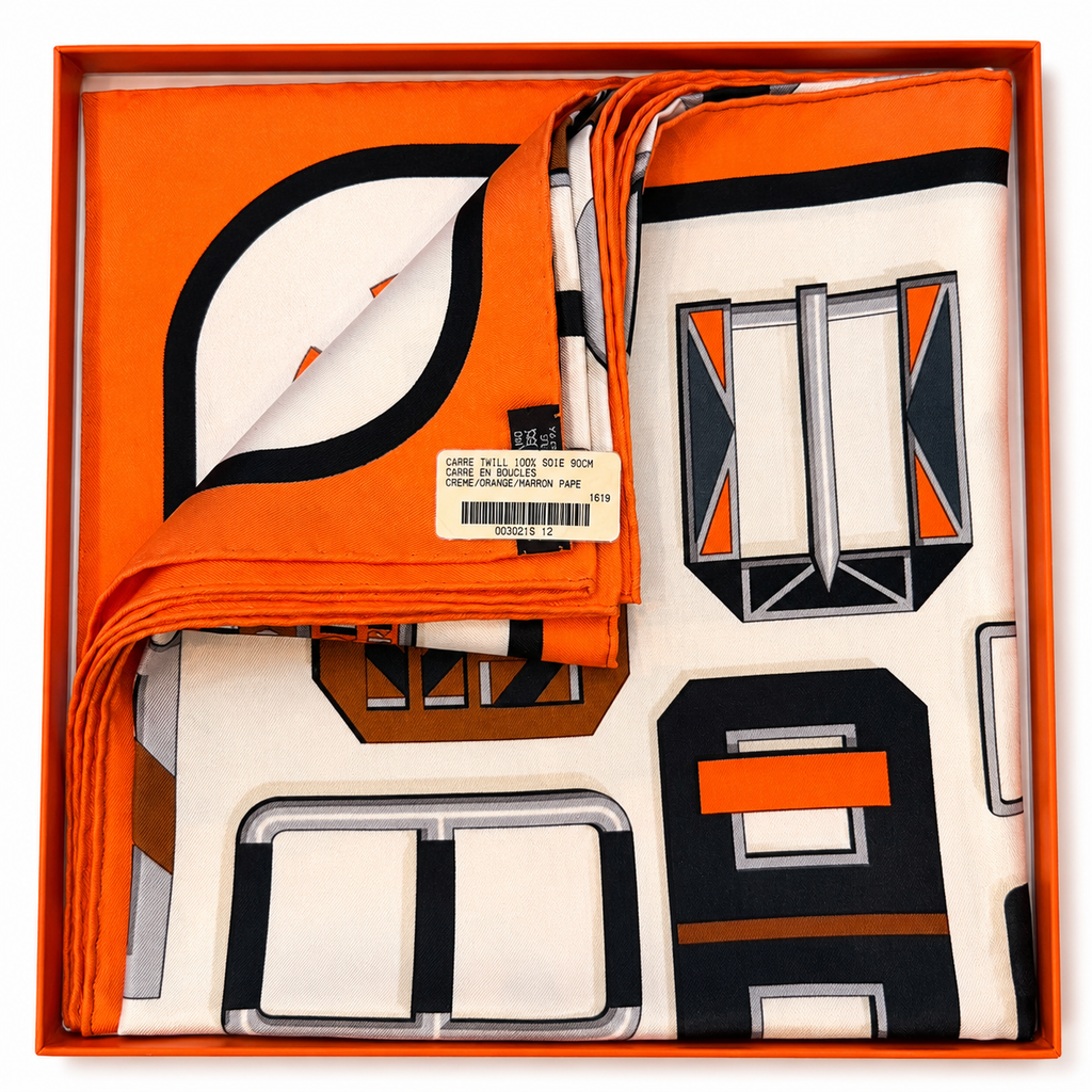 Hermes Carre Twill - Carre En Bouncles