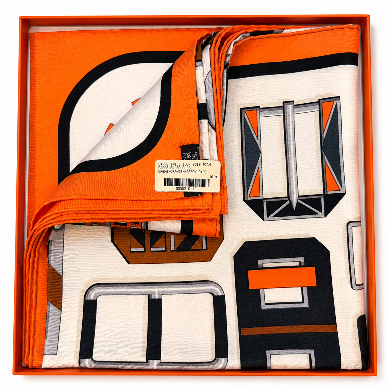 Hermes Carre Twill - Carre En Bouncles