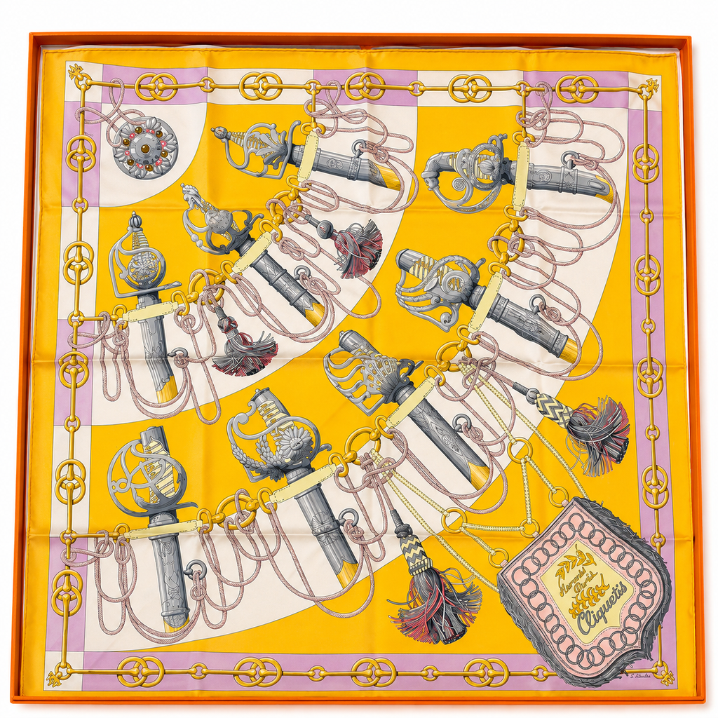 Hermes Carre Twill - Cliquetis