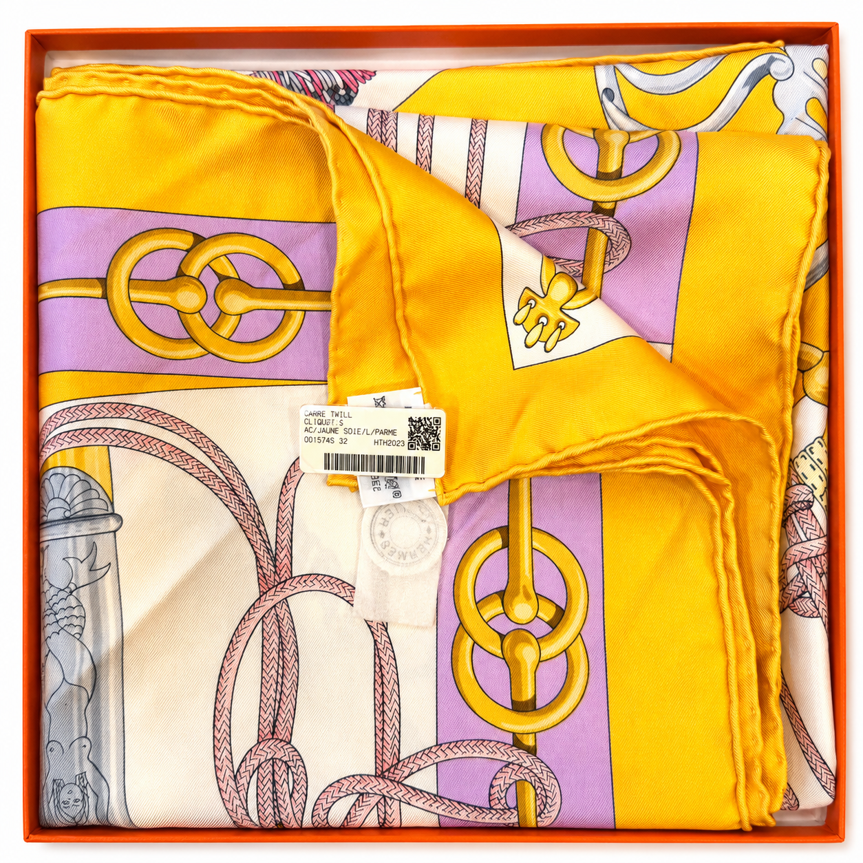 Hermes Carre Twill - Cliquetis