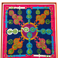 Hermes 90x90cm silk scarf