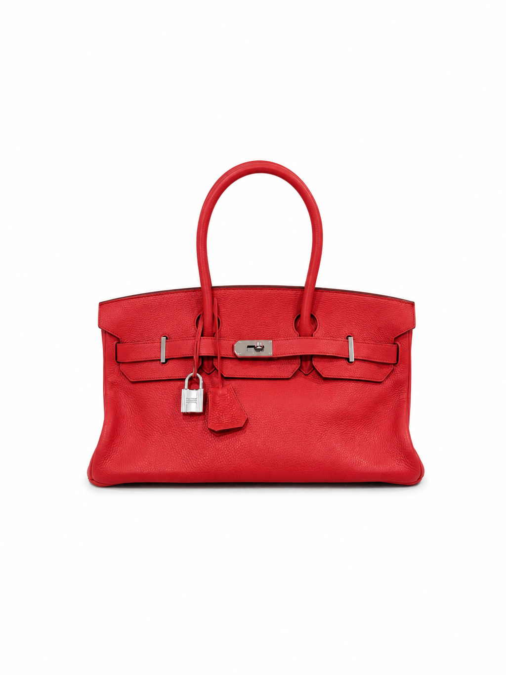 Hermès Birkin shoulder 42 in Bougainvillier Togo Leather with Palladium Hardware