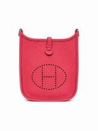 Hermès mini Evelyne in Rose d'Été with Palladium Hardware