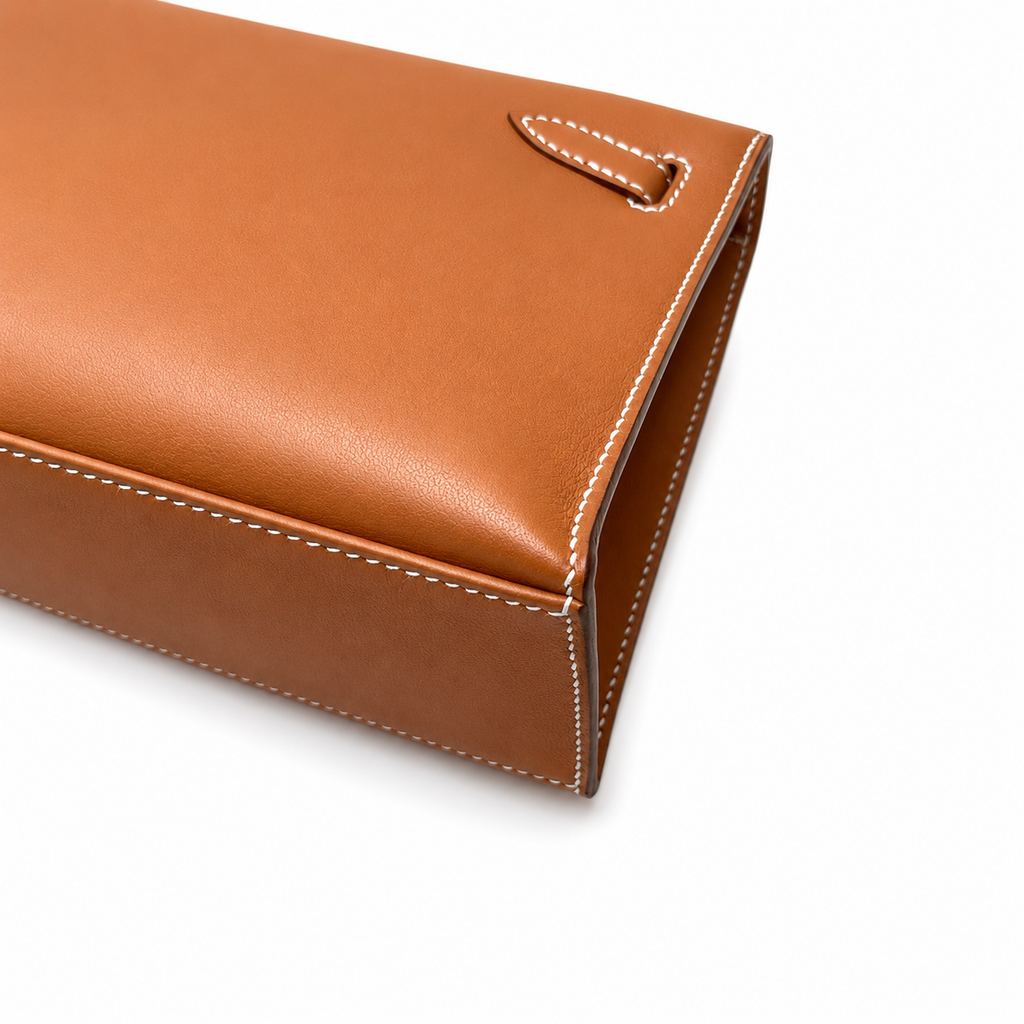 Hermes Kelly Pochette in Gold Swift leather with Gold Hardwares - deposit