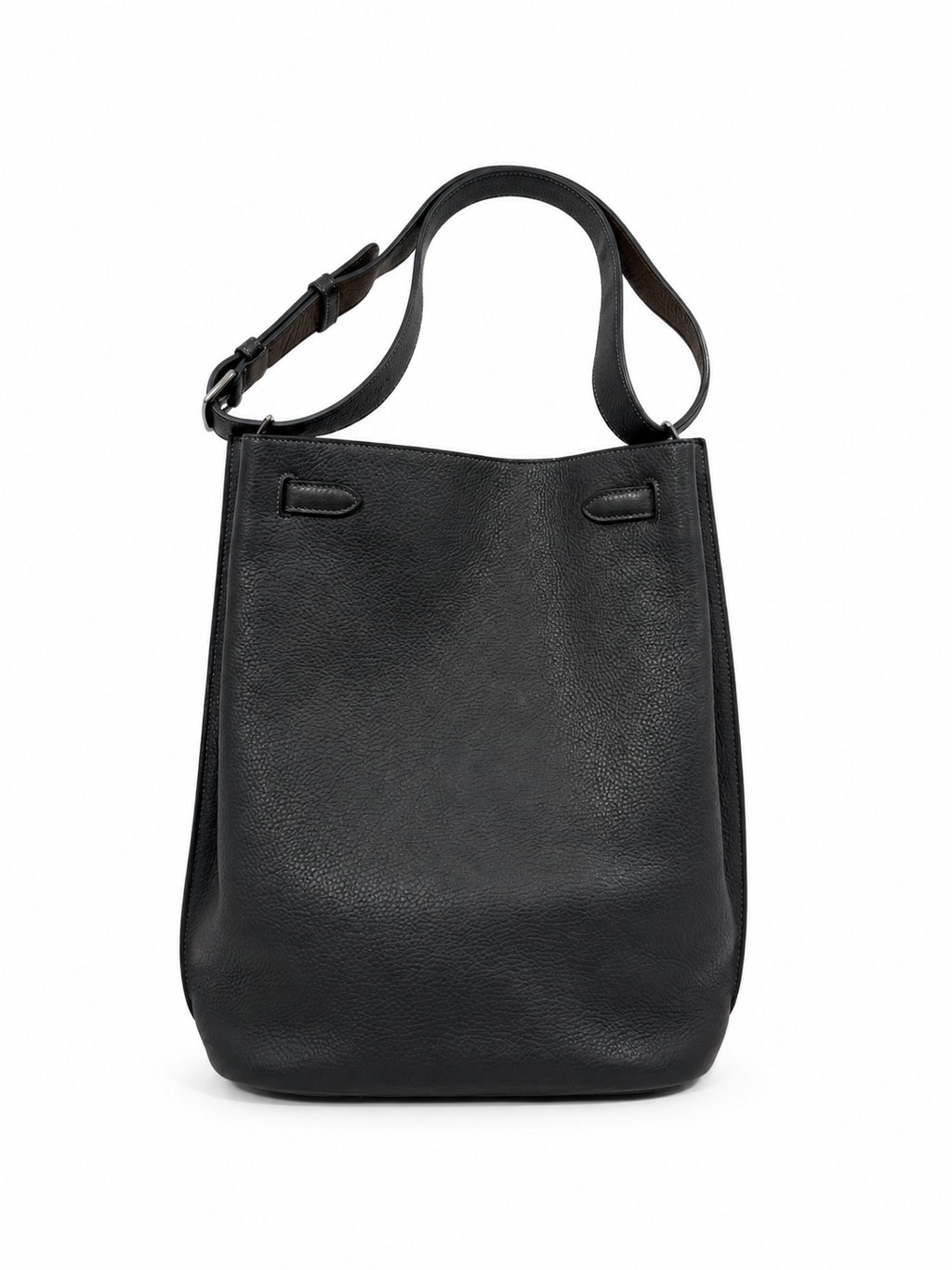 Hermès So Kelly 26 Gris Etain in Togo Leather with Palladium Hardware