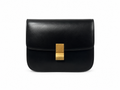 Celine Classic Box bag in Black colour with gold-tone hardware