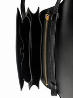 Celine Classic Box bag in Black colour with gold-tone hardware