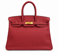 Hermès Birkin 35 in Rouge Grenat Togo Leather with Gold Hardware