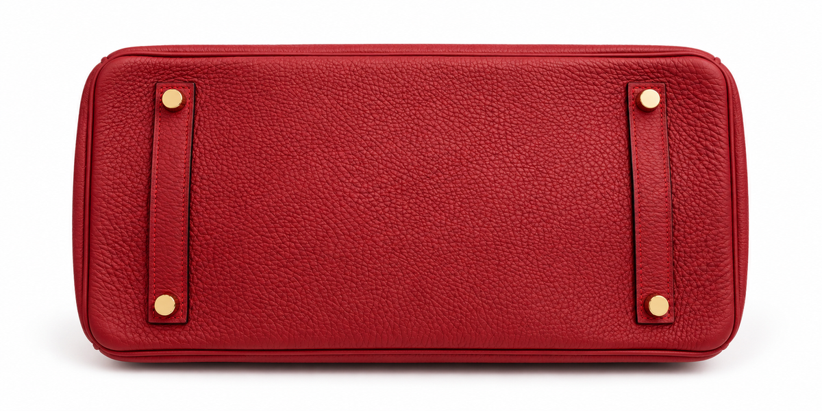 Hermès Birkin 35 in Rouge Grenat Togo Leather with Gold Hardware