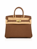 Hermès Birkin 25 in Etoupe Togo Leather with Gold Hardware