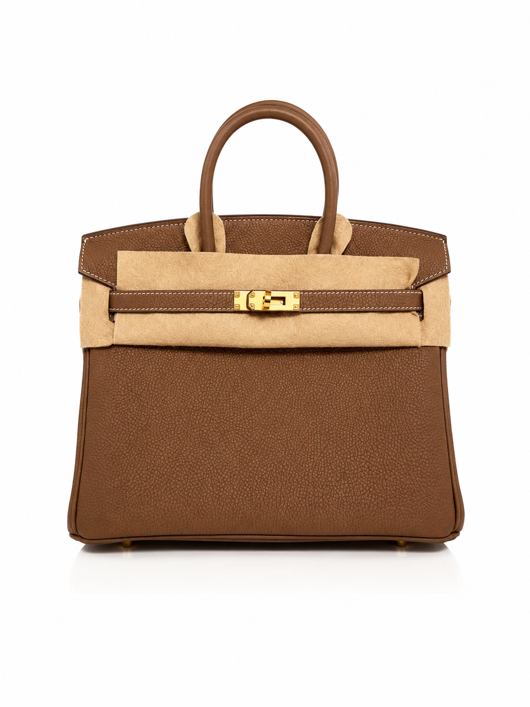 Hermès Birkin 25 in Etoupe Togo Leather with Gold Hardware