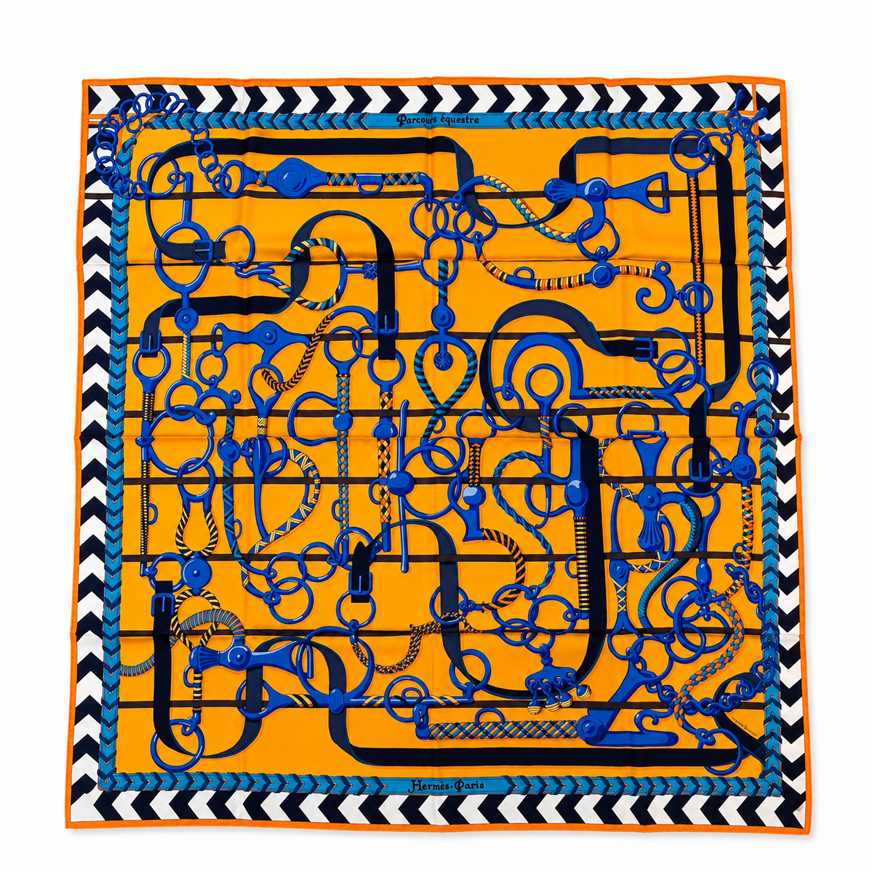 Hermes Carre Twill - Panoplie Equestre