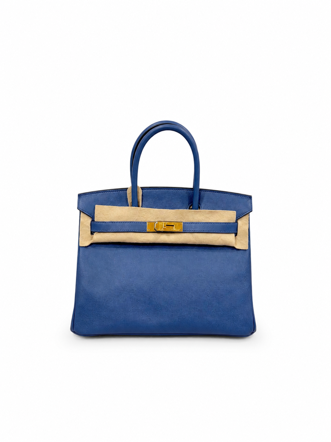 Hermès Birkin 30 in Bleu Brighton Epsom Leather with Gold Hardware