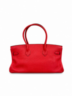 Hermès Birkin shoulder 42 in Bougainvillier Togo Leather with Palladium Hardware