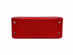 Hermès Kelly 25 in Rouge Casaque Lizard Leather with Palladium Hardware