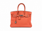 Hermès Birkin 30 in Crevette Togo Leather with Palladium Hardware