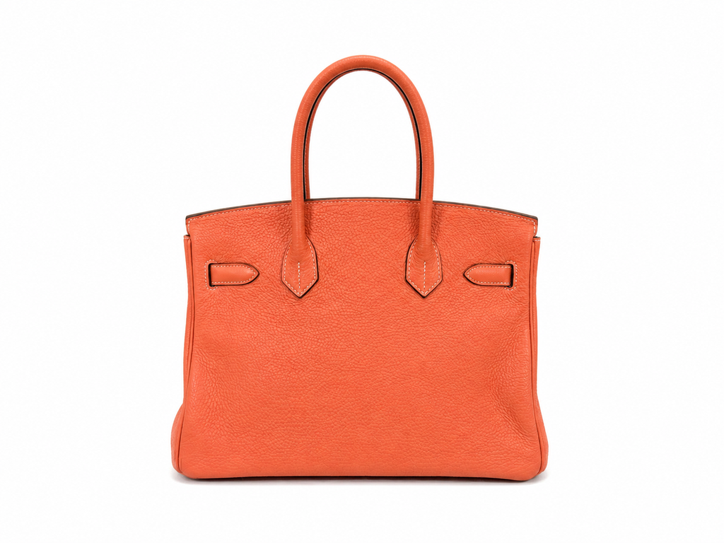 Hermès Birkin 30 in Crevette Togo Leather with Palladium Hardware