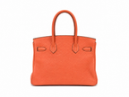 Hermès Birkin 30 in Crevette Togo Leather with Palladium Hardware