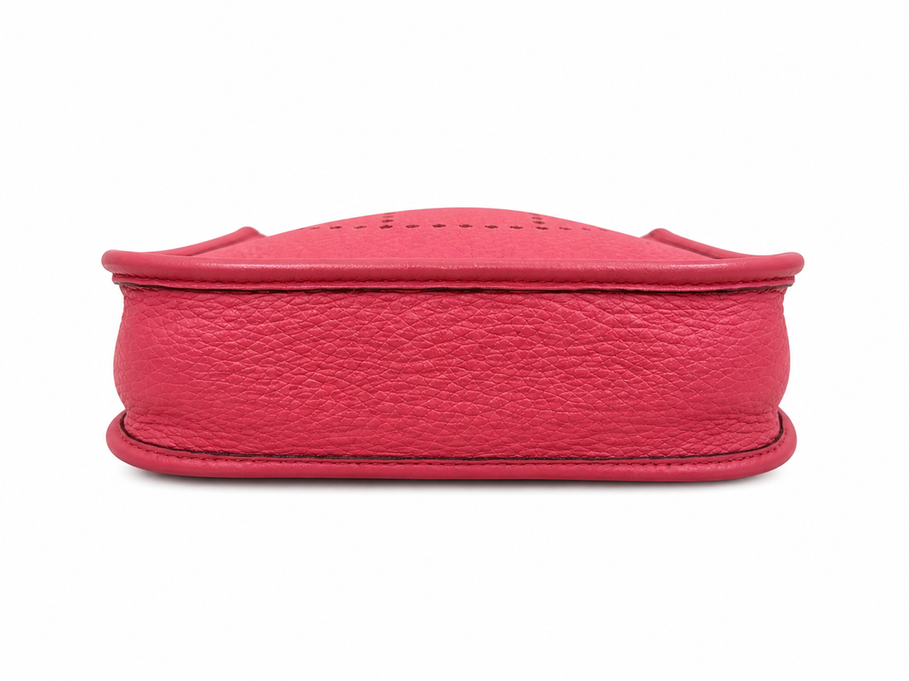 Hermès mini Evelyne in Rose d'Été with Palladium Hardware