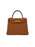 Hermès Kelly 28 in Gold Togo Leather with Gold Hardware