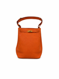 Hermès So Kelly 26 Orange in Togo Leather with Gold Hardware