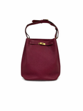 Hermès So Kelly 26 Rouge Grenat in Togo Leather with Gold Hardware