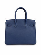Hermès Birkin 30 in Bleu Brighton Epsom Leather with Gold Hardware