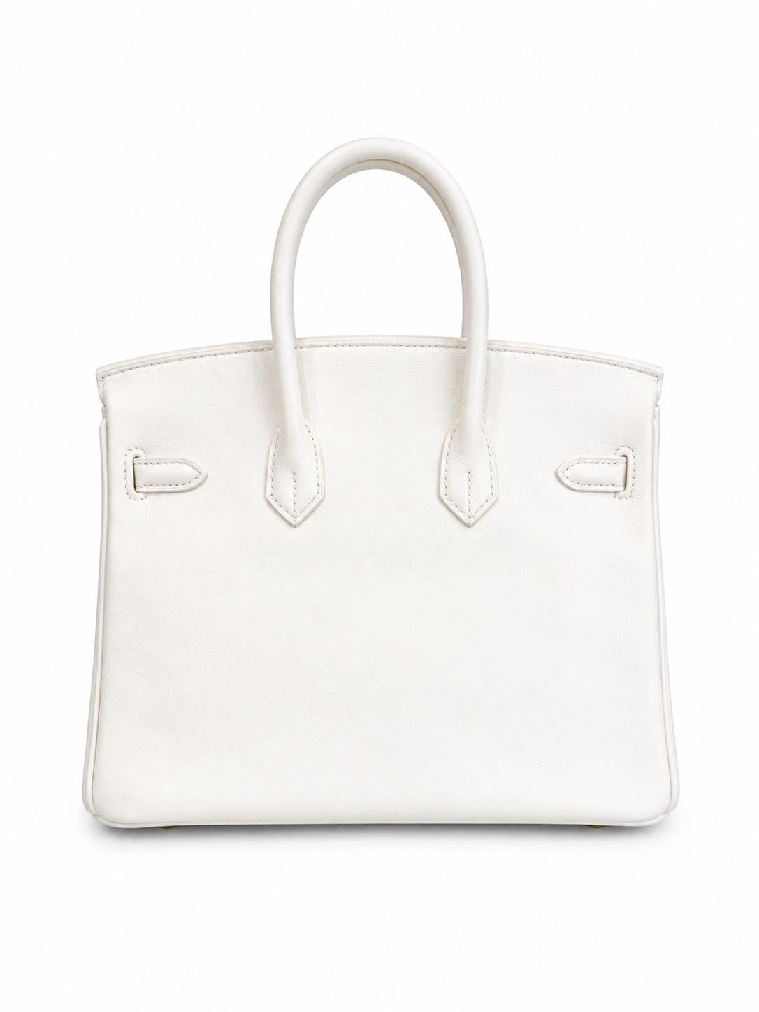Hermès Birkin 25 in Pure White Swift Leather with Gold Hardware