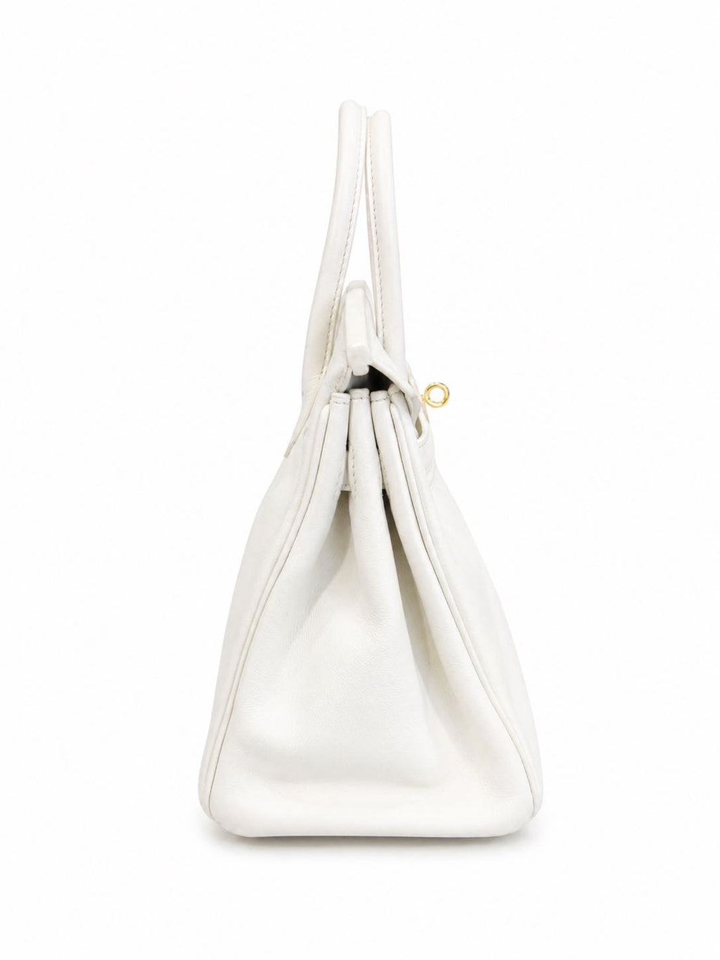 Hermès Birkin 25 in Pure White Swift Leather with Gold Hardware