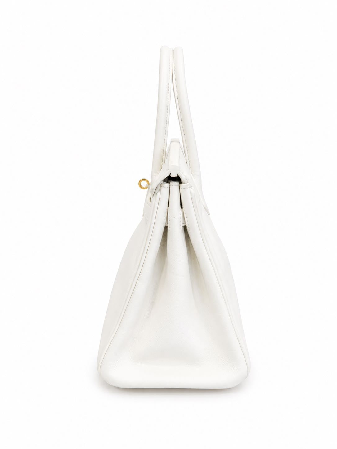 Hermès Birkin 25 in Pure White Swift Leather with Gold Hardware